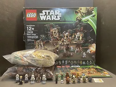 Buy LEGO Star Wars: Ewok Village 10236 100% Complete W Instructions Minifigs Box UCS • 514.67£