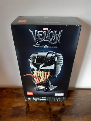 Buy LEGO Super Heroes Venom Mask Helmet 76187 Brand New And Sealed! • 69.99£