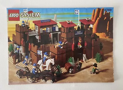Buy Lego 6769 Fort Legoredo Western Cowboy Theme Instructions Only • 16£