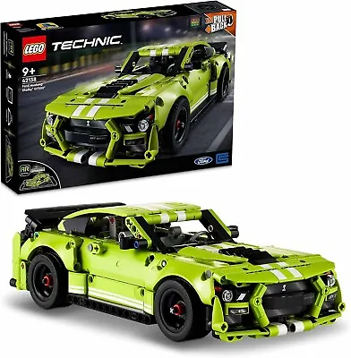 Buy LEGO 42138 Technic Ford Mustang Shelby GT500 Set, Pull Back Drag Toy Race Car Mo • 31.97£