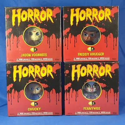 Buy Funko 5 Star Horror Freddy Krueger Jason Voorhees Pennywise Chucky Figure Bundle • 64.99£