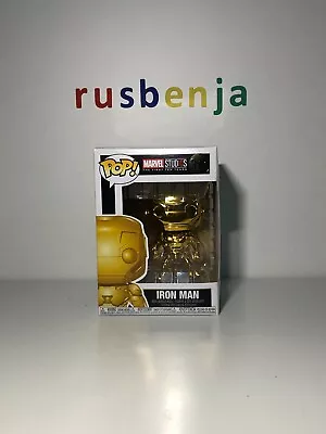 Buy Funko Pop! Marvel First Ten Years Gold Chrome Iron Man #375 • 10.99£