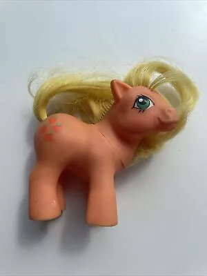 Buy Applejack Earth Hasbro G1 Vintage My Little Pony 1980s 80s 1983 Orange Yellow • 5£