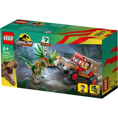 Buy LEGO Jurassic World Dilophosaurus Ambush Set 76958 NEW 2023 • 24.10£
