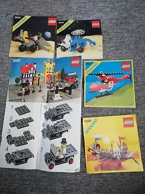 Buy Lego Vintage Instructions 1592 6049 • 5£