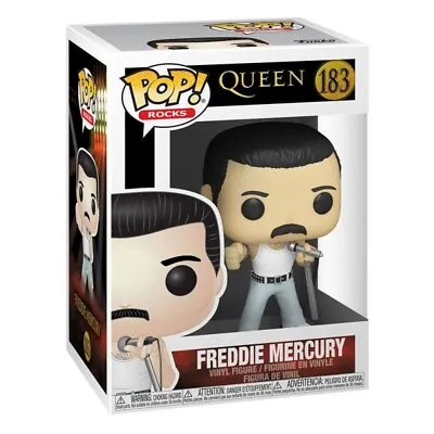 Buy Queen POP! Rocks Vinyl Figurine Freddie Mercury Radio Gaga N°183 • 18.31£