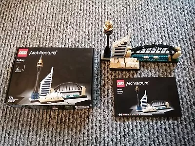 Buy LEGO ARCHITECTURE: Sydney (21032) - Complete With Box And Instructions  • 80£