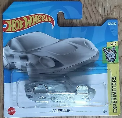 Buy Hot Wheels Coupe Clip Keyring Hotwheels Car Diecast Model Uk Silver Plated Silve • 4£