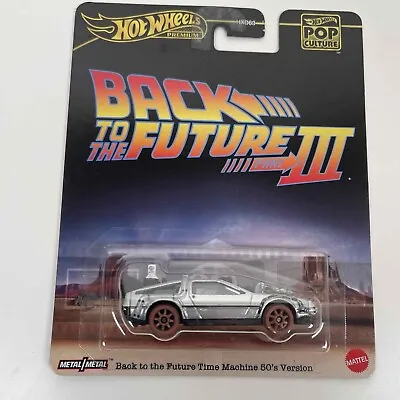 Buy 2024 Hot Wheels Pop Culture - Back To The Future III - Time Machine 50s Version • 9.99£