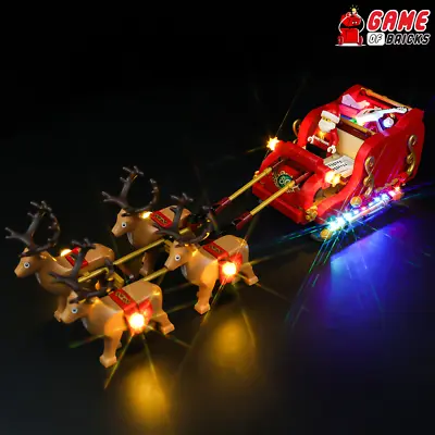 Buy LED Light Kit ONLY For LEGO Santa's Sleigh 40499 (Classic) • 25.68£