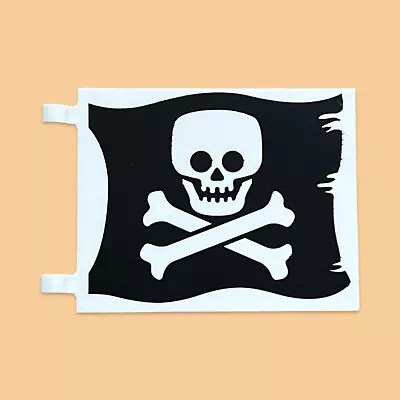 Buy LEGO Large Pirate Ship Flag - Jolly Roger NEW Part No. 2525pb1 • 12.99£