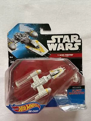 Buy Hot Wheels - Star Wars Force Y-Wing Fighter Gold Leader Starships • 15£