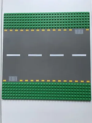 Buy Lego Road Straight 32x32 Baseplate Part 44336pb01- Sets 10128- With Drains • 9.99£