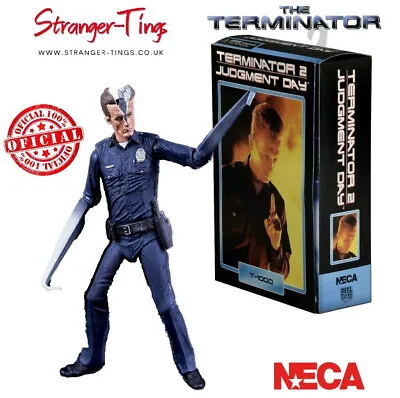 Buy NECA Terminator 2 Ultimate T-1000 Cop 7 Action Figure Official 51909 • 39.99£