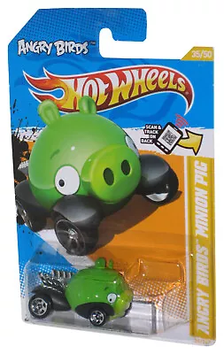 Buy Hot Wheels Angry Birds Minion Green Pig 2012 New Models Toy Car #35/50 • 15.07£