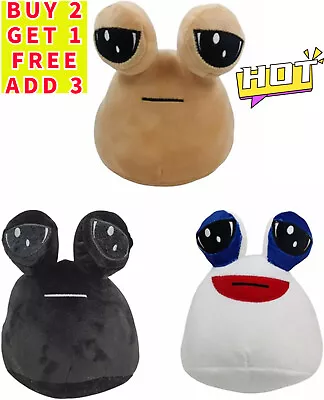 Buy 22cm Alien Sad Pou Plush Toy Stuffed Animal Hot Game,Emotion Alien Plushie Gift • 8.99£