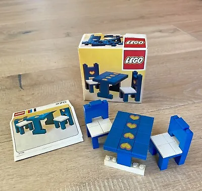 Buy Vintage Lego Set 275 Table & Chairs, Dining, Kids Playroom • 3.50£