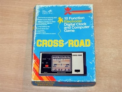 Buy Electronic Handheld Game - Cross The Road By Bandai - Boxed • 110£