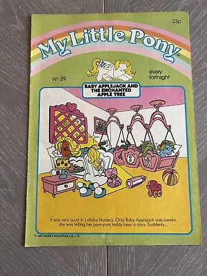 Buy Vintage My Little Pony G1 Comic Magazine UK Hasbro 1987 Issue No 39 • 5£