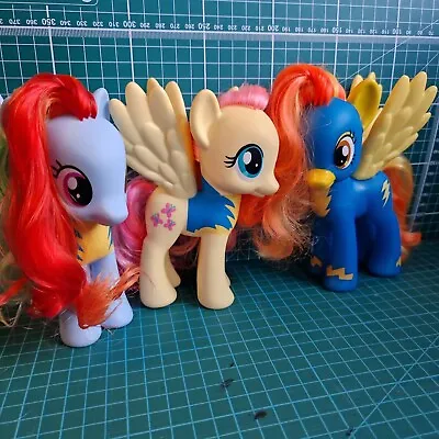 Buy G4 My Little Pony Wonderbolts: Spitfire, Rainbow Dash & Fluttershy - Hasbro 2010 • 19.99£