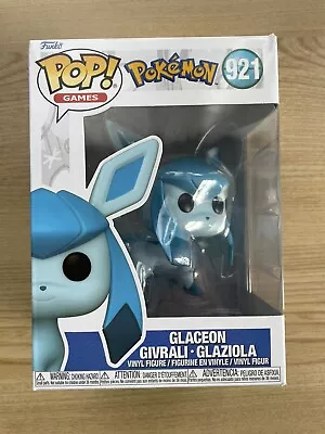 Buy Glaceon 921 Pokémon POP Games Vinyl Figure Funko Pop • 13.99£