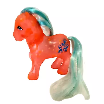 Buy Vintage My Little Pony Hasbro MLP Happy Glow Glow N' Show 1985 G1 Rare Toy 80s • 80.98£