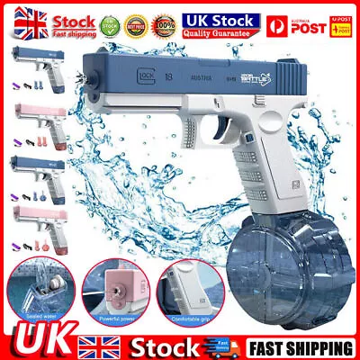Buy Electric Water Guns Pistol For Adults Children Summer Pool Beach Toy Outdoor Hot • 10.89£