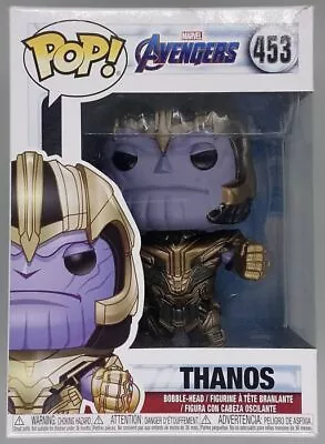 Buy Funko POP #453 Thanos (Armored) Marvel Avengers Endgame Damaged Box + Protector • 9.74£
