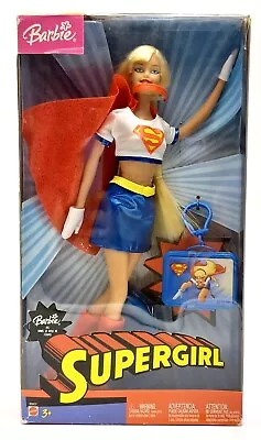 Buy 2003 DC Comics Supergirl Barbie Doll / Mattel B5837 / NrfB, Original Packaging • 77.12£