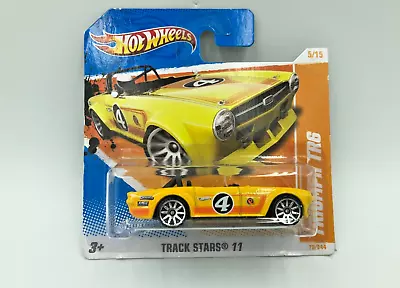 Buy Hot Wheels Triumph TR6 Track Stars Sealed On Short Card 1/64 • 3.99£