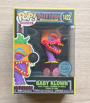 Buy Funko Pop Killer Klowns From Outer Space Baby Klown Black Light #1422 • 29.99£