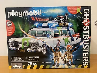 Buy PLAYMOBIL 9220 Ghostbusters Ecto-1 Vehicle Brand New In Unopened Box • 39.99£