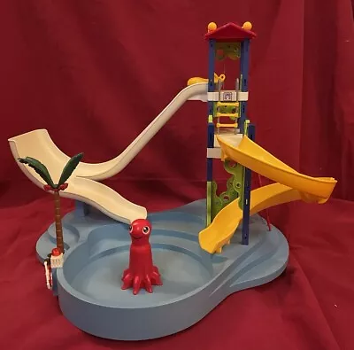 Buy PLAYMOBIL 6669 Summer Fun Water Park With Slides - Used • 40£
