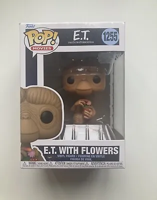 Buy Funko POP! Movies E.T. With Flowers E.T. 40th Anniversary #1255 Vinyl Figure  • 11.99£