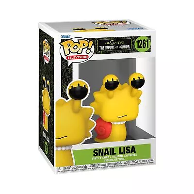 Buy Funko POP! TV: Simpsons S9- Snail Lisa Simpson - The Simpsons - Collectable Viny • 10.20£