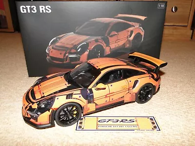 Buy 1/18 GT Spirit Porsche 911 (991) GT3RS Lego Effect CLDC009 • 124.99£