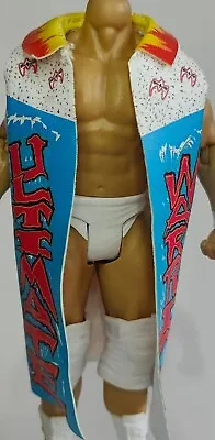 Buy WWE WWF Mattel UE Accessory Ultimate Warrior WM7 Duster  For Wrestling Figures • 10.99£