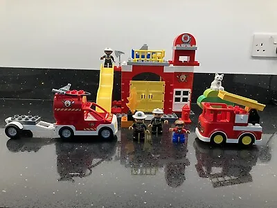 Buy DUPLO: Fire Station (6168) Plus Extra Fire Engine, Duplo & Figures • 16.99£