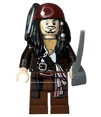 Buy LEGO Captain Jack Sparrow Pirates Caribbean Minifigure Poc034 From 4184 NEW • 8.99£