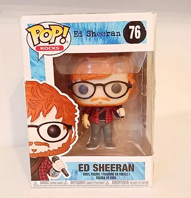 Buy Ed Sheeran Funko Pop! Rocks #76 Vinyl Action Figure Boxed Collectable  • 28£