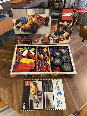Buy Vintage 1970s LEGO TECHNIC: Car Chassis (853) With Instructions UNTESTED • 5.50£