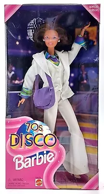 Buy 1998 70s Disco Barbie Doll / Brunette / Special Edition / Mattel 19929, NrfB • 61.54£