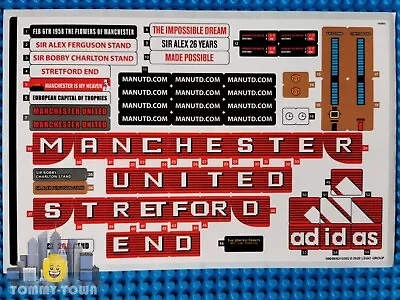 Buy Lego Creator STICKER SHEET ONLY For Set 10272 Old Trafford - Manchester United • 19.99£