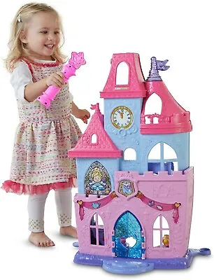 Buy Fisher- Price Little People Disney Princess Magical Wand Palace Brand New • 139.75£