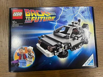 Buy LEGO Ideas 21103 Back To The Future DeLorean Time Machine - Sealed • 160£