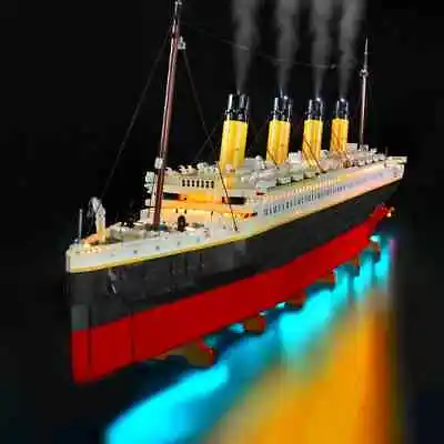 Buy LED Lighting Kit With Smoke Module + Remote For LEGO Titanic 10294 • 128.46£