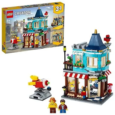 Buy LEGO 31105 Creator 3-in-1 Townhouse Toy Store, Cake Shop, Florist Building Set, • 92.24£