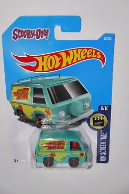 Buy Hot Wheels HW SCREEN TIME - THE MYSTERY MACHINE - SCOOBY-DOO! - 2017 28/365 - L • 19.99£