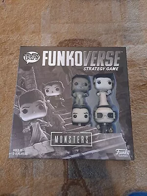 Buy Funkoverse: Strategy Game Universal Monsters 100 4-Pack POP NEW • 23.15£
