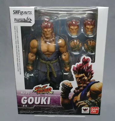 Buy SH S.H. Figuarts Street Fighter V Akuma Gouki Bandai Japan NEW- • 120.36£
